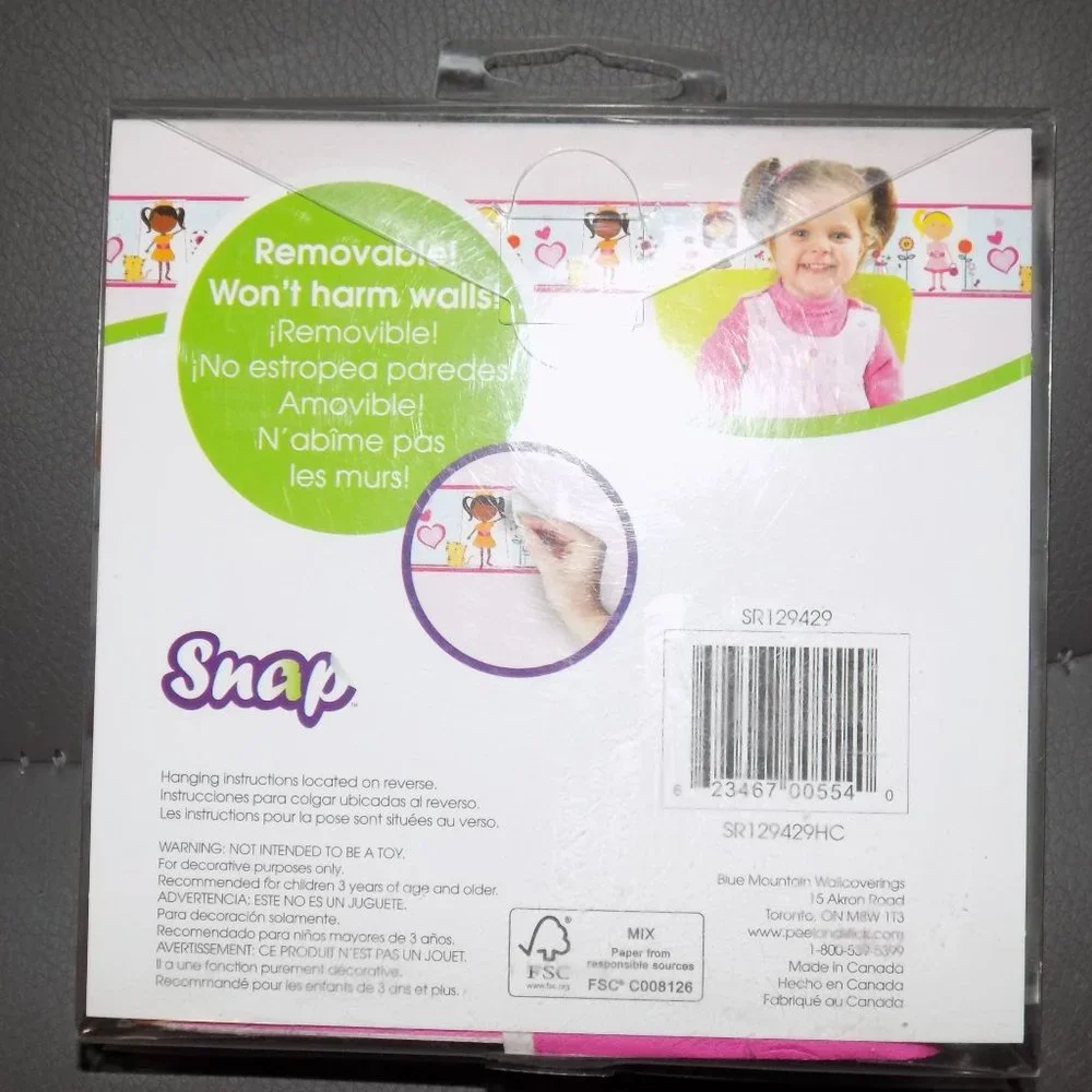 Snap Instant Wall Art Girly Girls 5